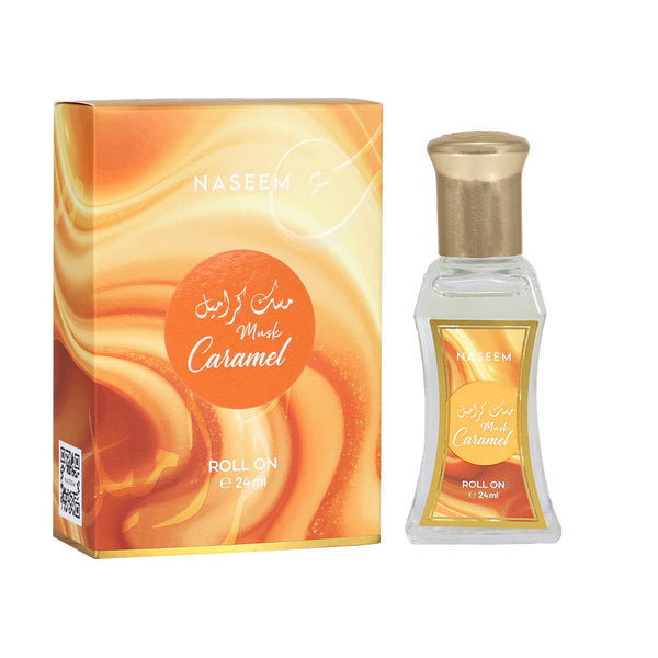 Caramel Oil Fragrance Roll On 24 Ml