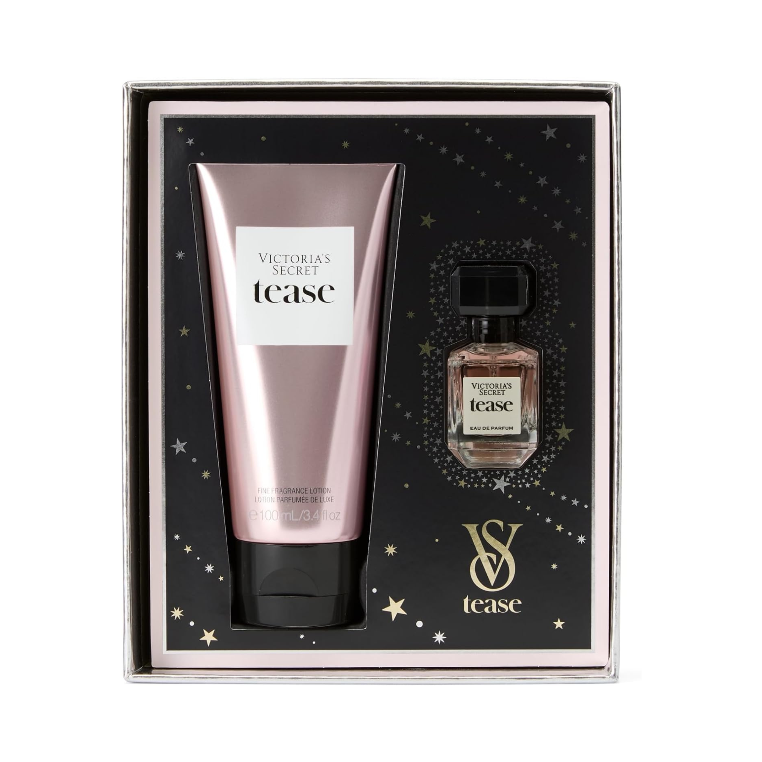 Victoria'S Secret Tease Gift Set(Lotion And Mini Perfume)